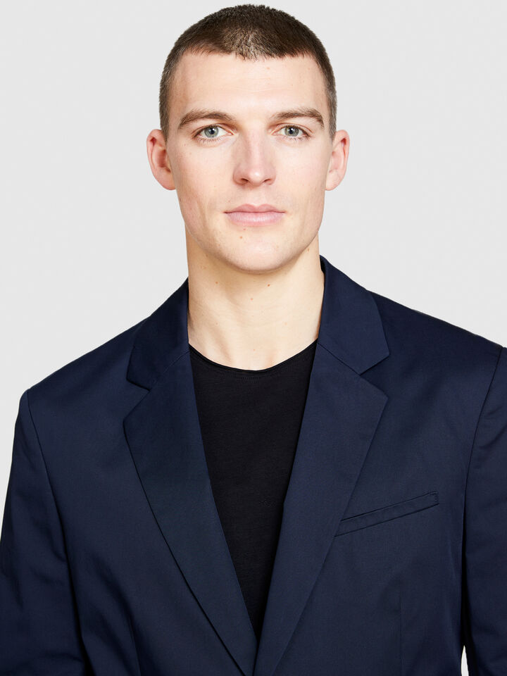 Formal blazer - men's blazers - Dark Blue | Sisley image number 5